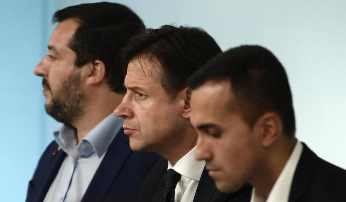 Salvini, Conte, Di Maio