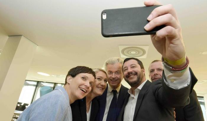 Le Pen, Salvini e altri estremisti di destra