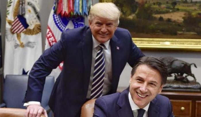 Donald Trump e Giuseppe Conte