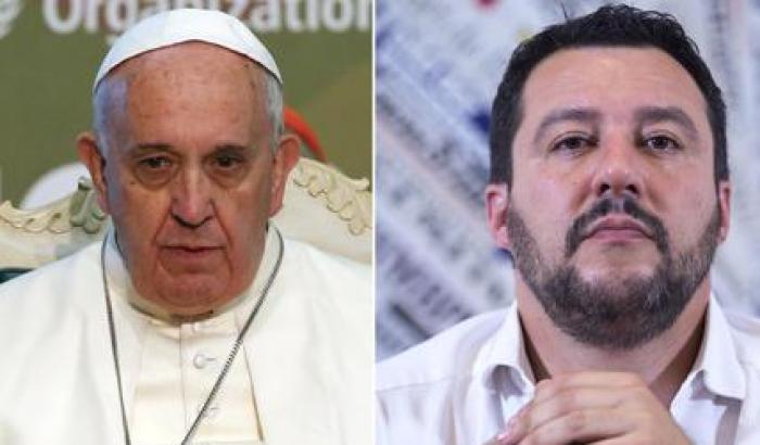 00051434-salvini-e-papa-francesco Salvini e Papa Francesco