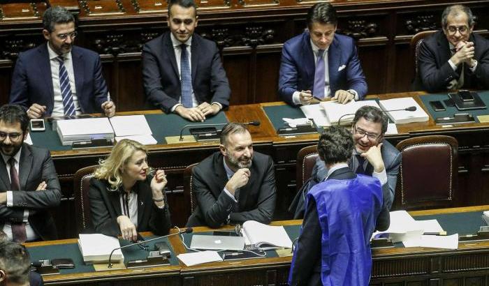 Bagarre in Aula alla Camera