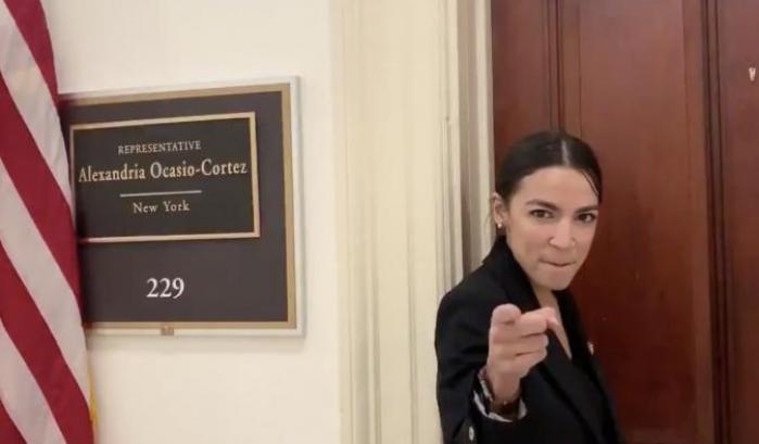 La deputata del Partito Democratico Alexandria Ocasio-Cortez