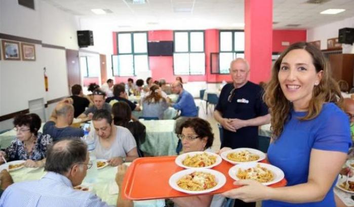 Una mensa della Caritas ambrosiana