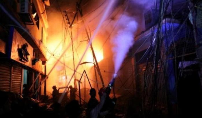 L'incendio