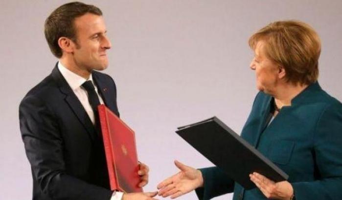 00051FA3-emmanuel-macron-e-angela-merkel Emmanuel Macron e Angela Merkel