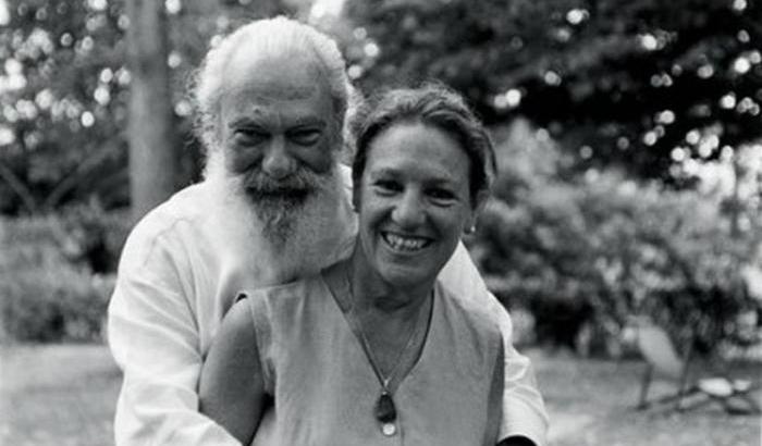 Tiziano Terzani e Angela Staude Terzani