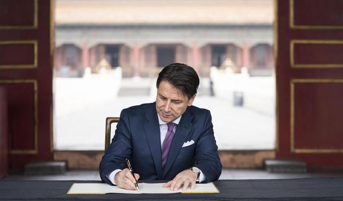 Giuseppe Conte a Pechino