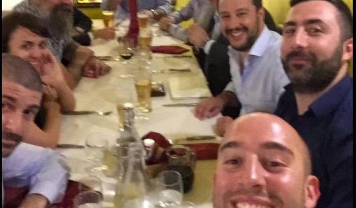 Salvini e i fascisti di CasaPound