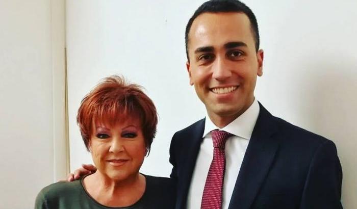 Orietta Berti e Luigi Di Maio