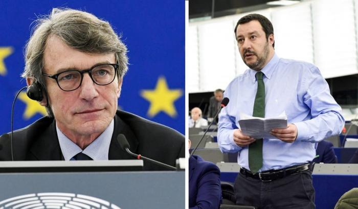 Salvini e Sassoli