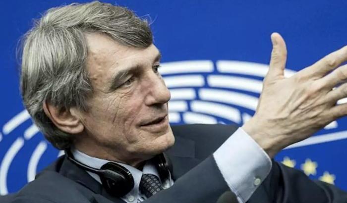 Il presidente del Parlamento europeo Davide Sassoli