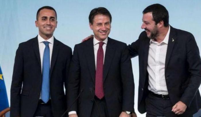 Di Maio, Salvini e Conte