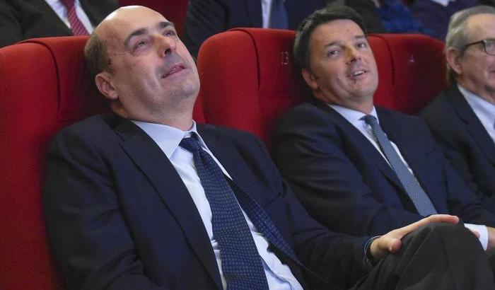 Zingaretti e Renzi