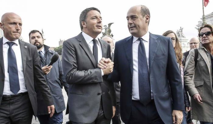 Renzi e Zingaretti