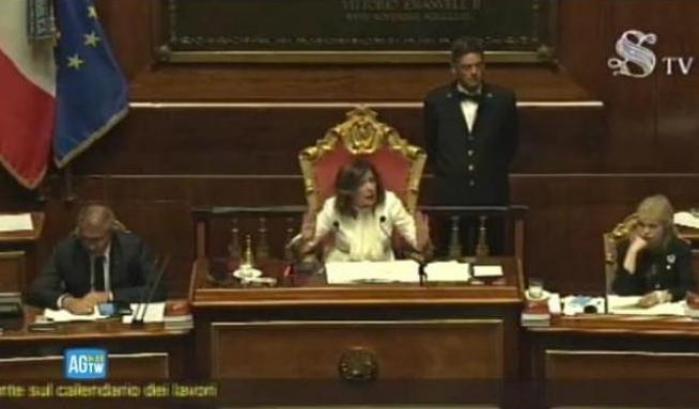 La presidente del Senato Elisabetta Alberti Casellati