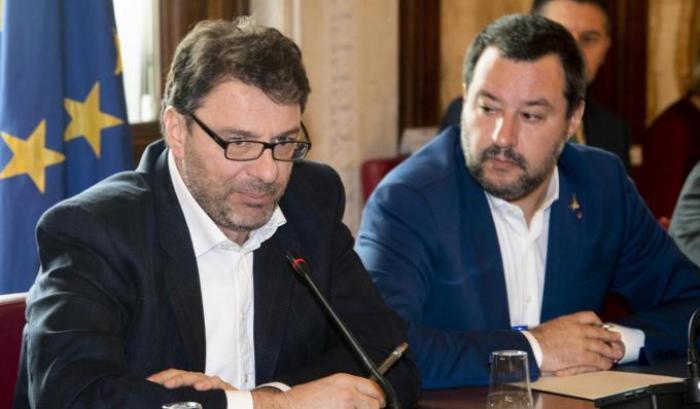 Giorgetti e Salvini