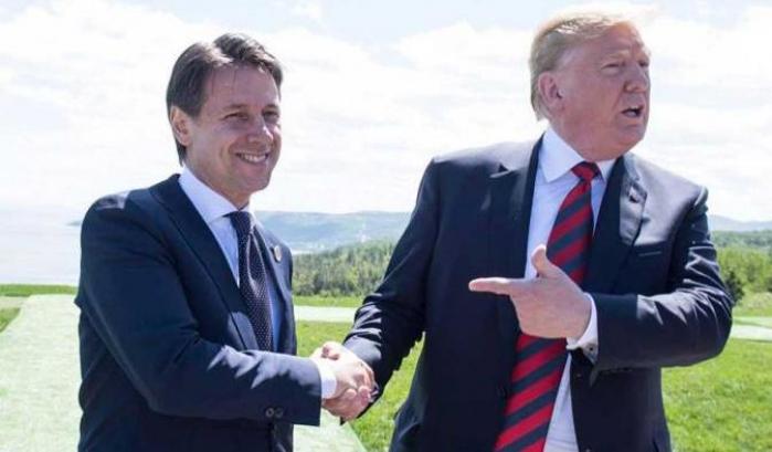 Donald Trump e Giuseppe Conte