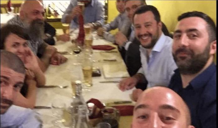 00053BC5-salvini-a-cena-con-i-vertici-di-casapound Salvini a cena con i vertici di Casapound