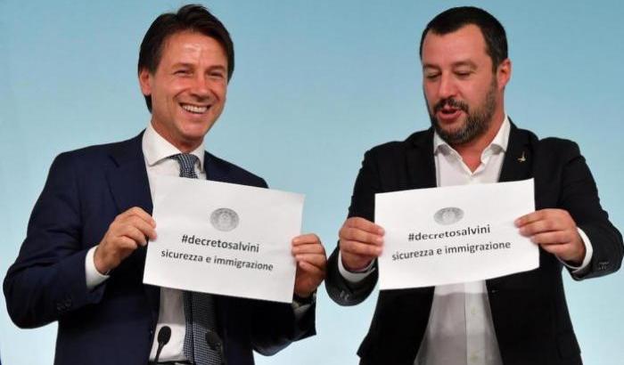 Giuseppe Conte e Salvini