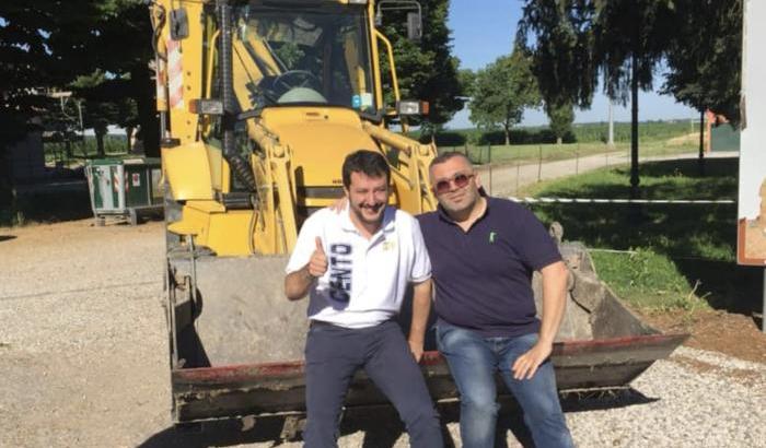 Salvini e Nicola Lodi