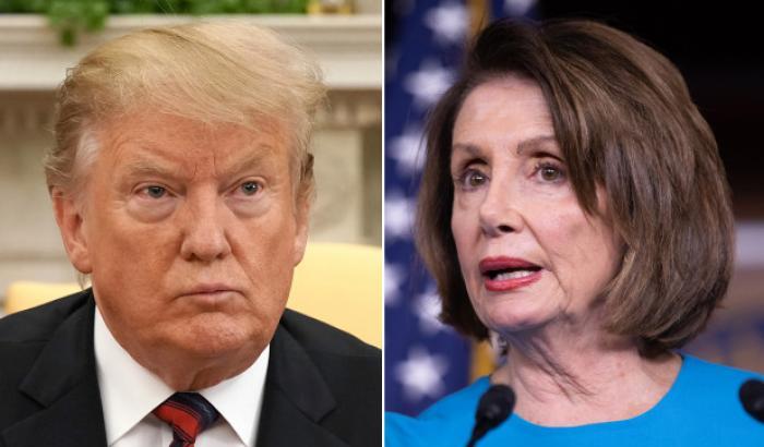 Donald Trump e Nancy Pelosi