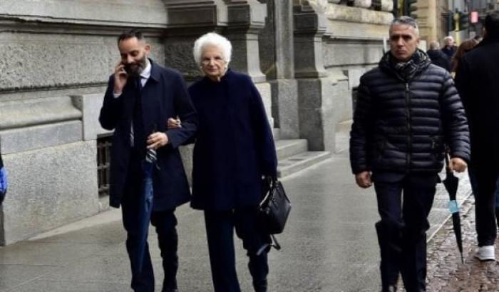 00054789-liliana-segre-con-la-scorta Liliana Segre con la scorta