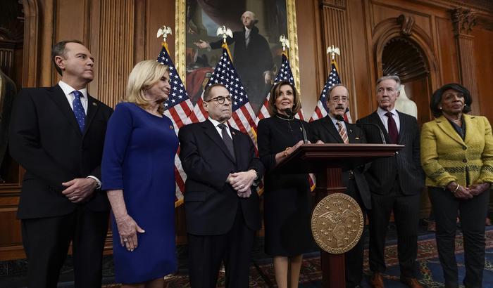 Nancy Pelosi,Jerrold Nadler,Adam Schiff,Eliot Engel,Carolyn