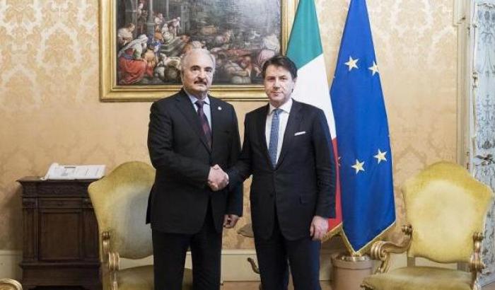 Haftar e Conte
