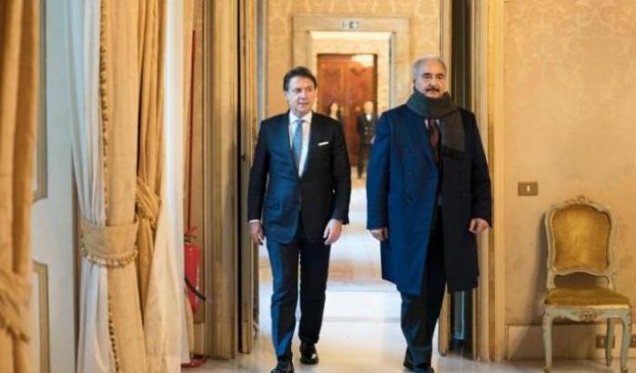 Conte e Haftar