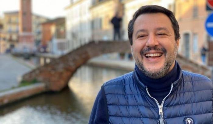 Salvini a Comacchio