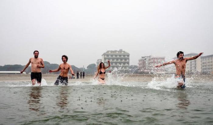 I quattro fondatori delle Sardine