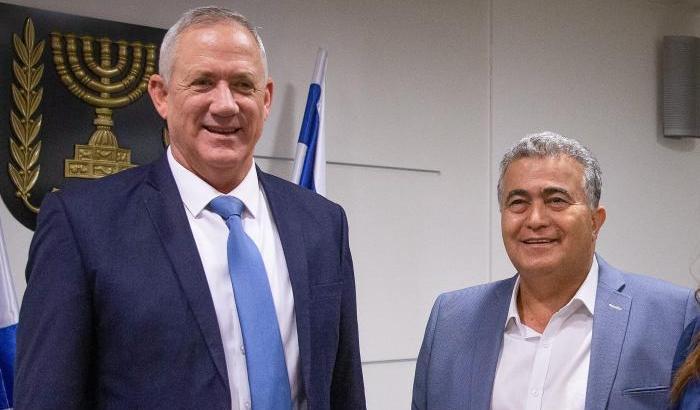 Benny Gantz e Amir Peretz