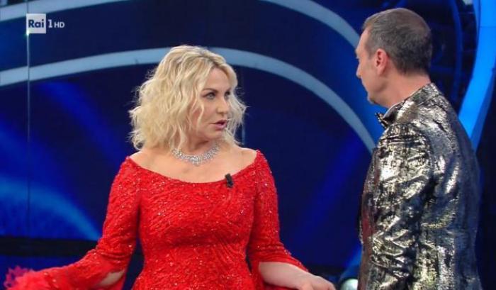 Antonella Clerici e Amadeus