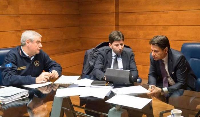 Speranza, Conte e Borrelli