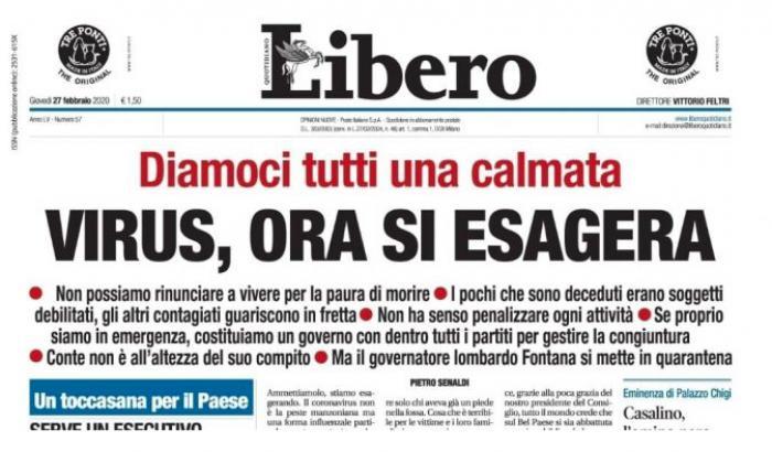 Il titolo di Libero