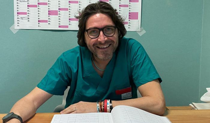 Felice Spaccavento, medico anestesista rianimatore dell'ospedale di Corato, in Puglia