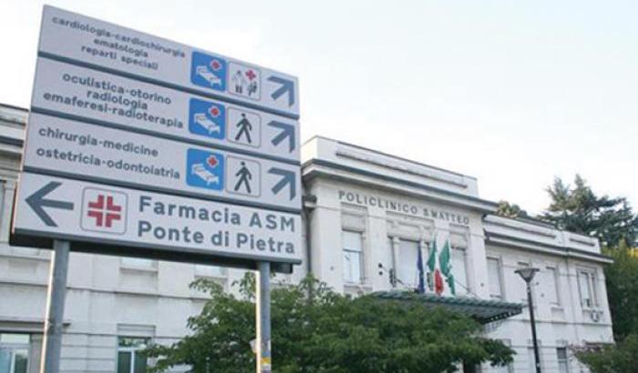 Il policlinico San Matteo di Pavia