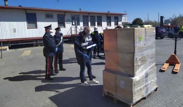 Il carico fermato