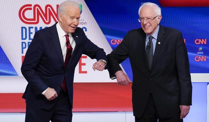 Biden e Sanders
