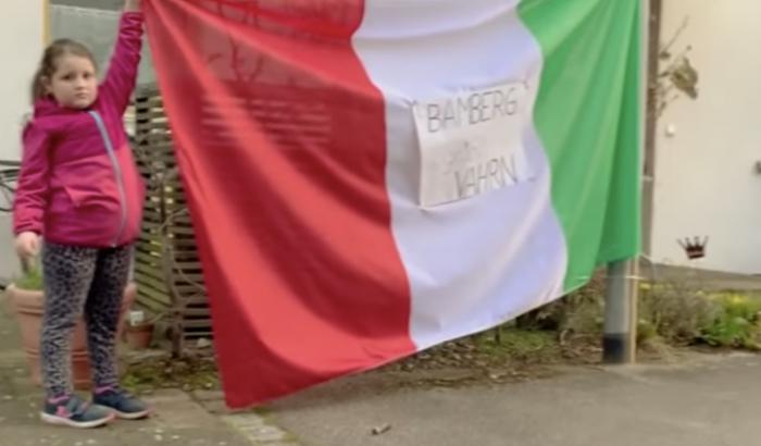 A Bamberg Bella Ciao in solidarietà con gli italiani