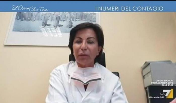 Maria Rita Gismondo, direttrice del laboratorio dell'ospedale Sacco di Milano