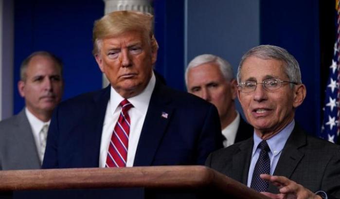 Anthony Fauci e Donald Trump
