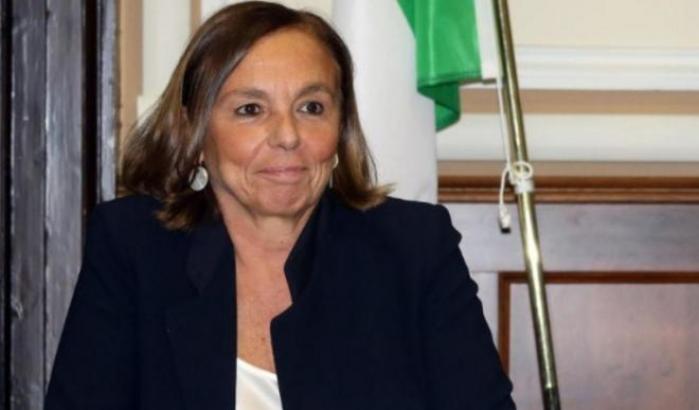 La ministra dell'Interno Luciana Lamorgese
