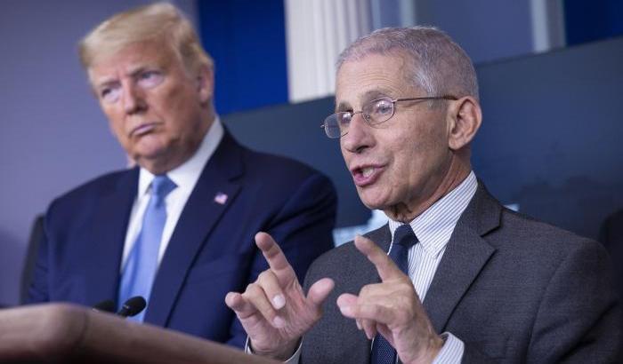 Anthony Fauci e Donald Trump