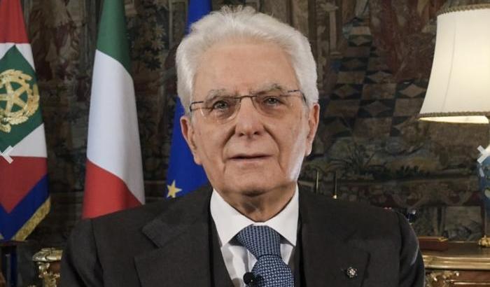 Il presidente della Repubblica Sergio Mattarella