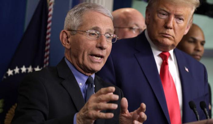 Anthony Fauci e Donald Trump