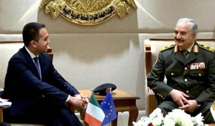 Di Maio e Haftar