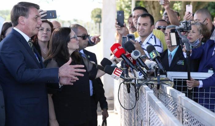Il presidente del Brasile Jair Bolsonaro