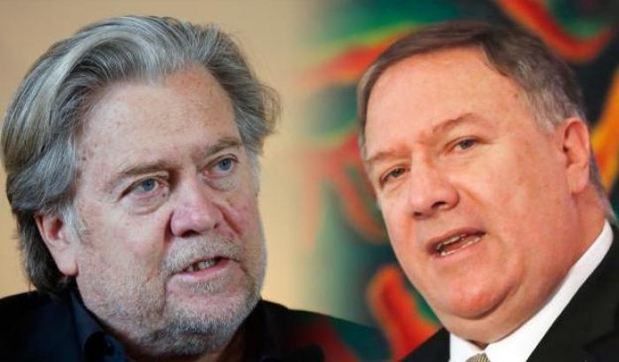 Bannon e Pompeo