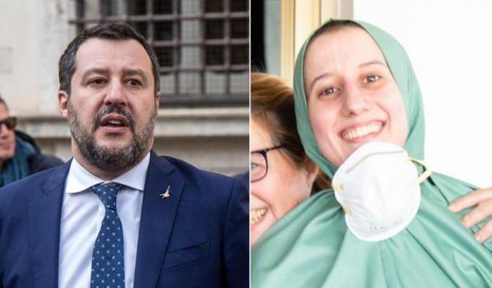 Salvini e Silvia Romano
